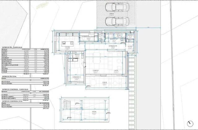 Moderna villa en construcción con orientacion al sur — 15