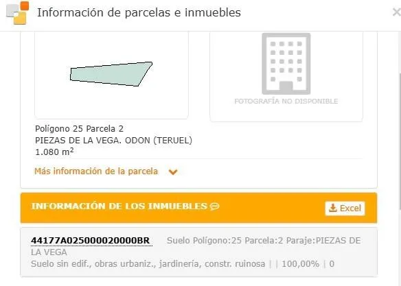 EN VENTA SOLAR URBANO EN ODÓN (TERUEL) - foto 3
