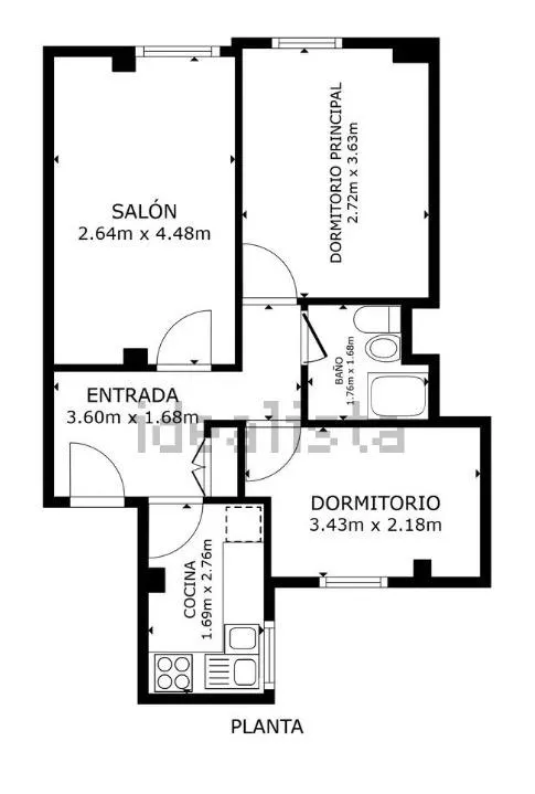 Piso Estratégico en el Corazón Universitario de Tarragona 2 Hab 1 baño 130.000€ — 10