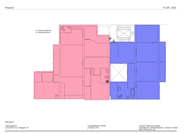 CALLE ARAGON (ZONA CORTE INGLES) AMPLIO PISO DE 235 M2 EN PLANTA UNICA Y DESPACHO ADICIONAL. — 3