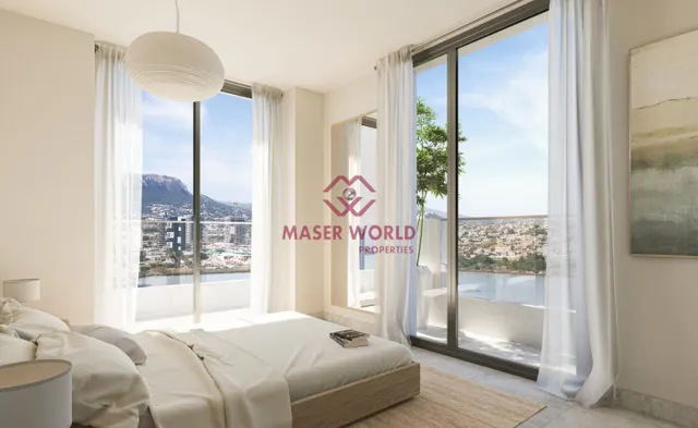 ÁTICOS DE LUJO DE OBRA NUEVA CON VISTAS AL MAR EN CALPE — 11