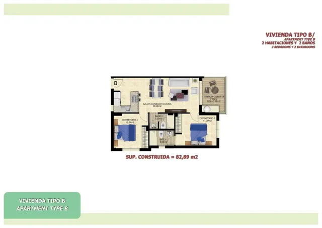 Apartamento 2 habitaciones 82m² en venta - Playa del Cura — 8