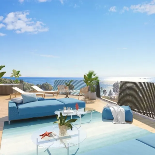Dúplex de lujo con vistas al Mar en Villajoyosa Cala El Torres — 3