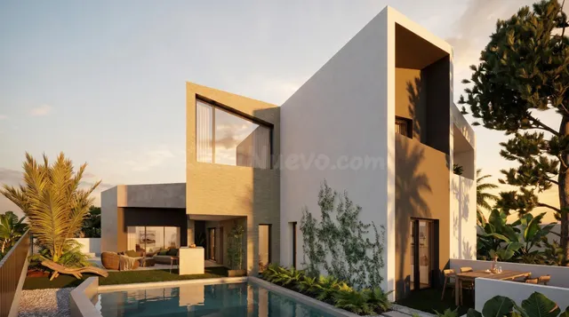 CHALET DE OBRA NUEVA EN BOLNUEVO A 550 M DEL MAR: DISEÑO, LU