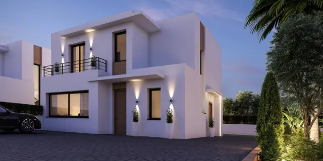 VILLA CONTEMPORANEA CERCA DE CENTRO URBANO Y MAR. — 13