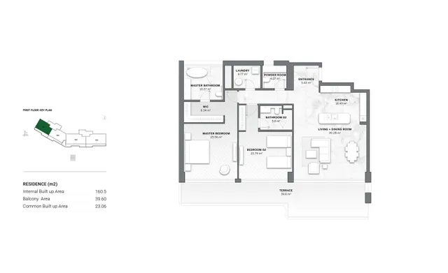 Apartamento 4 habitaciones 199m² en venta - Finca Cortesín — 14