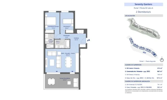 Apartamento 2 habitaciones 108m² en venta - La Galera — 14