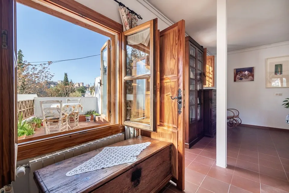 Casa reformada en el Camino del Sacromonte