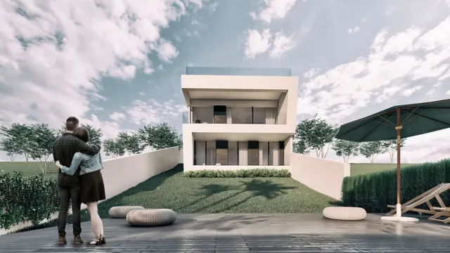 PARCELAS EN VENTA EN CAMPO DE GOLF DE VILLAMAYOR CON PROYECTO VISADO PARA UN CHALET — 4