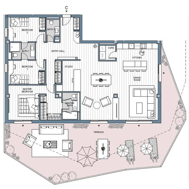 Residencial con estilo y buena ubicación en Las Lagunas — 11