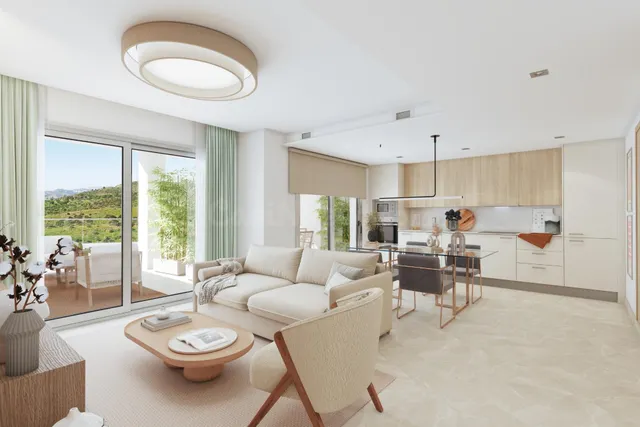 Atico DUPLEX a ESTRENAR , con 3 dorm., amplia terraza y solarium, VISTAS AL MAR. En Mijas Costa, cerca del MAR, GOLF y MONTAÑAS!!! — 3