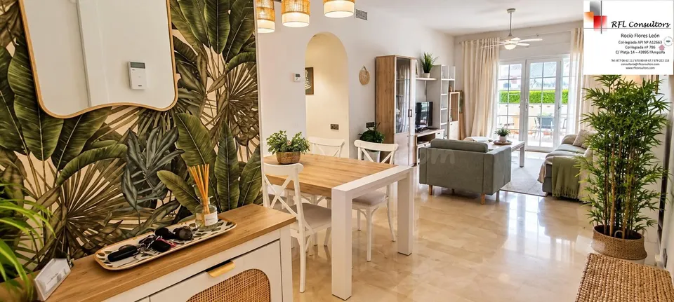 Planta baja en urbanización de lujo