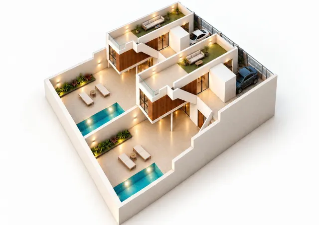 Promoción de obra nueva: 2 villas exclusivas en country club — 3