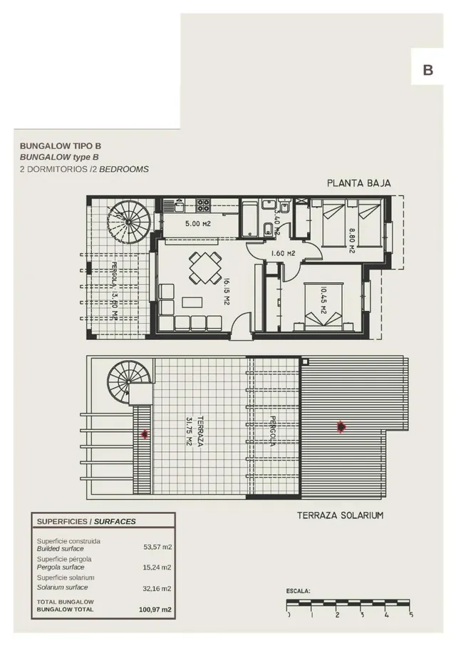 Bungalow 2 habitaciones 53m² en venta - Cometa-Carrió — 17