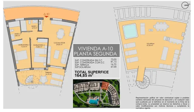 Ático 2 habitaciones 73m² en venta - Lomas del Rame — 23