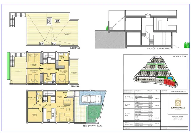 Bungalow de lujo 3 Dorm 2 Baños con Solarium en Urb con Piscina Comunitaria en Campo de Golf, con parking o garaje, llave en mano! — 10