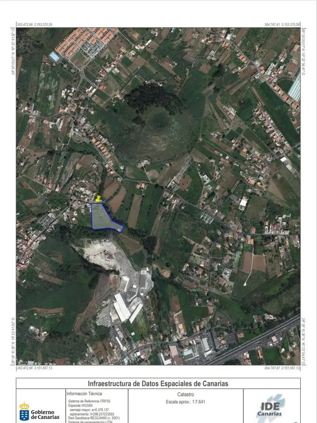 PARCELA TACORONTE 12.119 m2 — 10