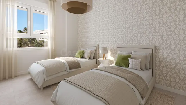 ÁTICO 3 dorm. A ESTRENAR, con GRAN TERRAZA a 50 m de la PLAYA con VISTAS AL MAR y MONTAÑA, Mijas Costa — 11
