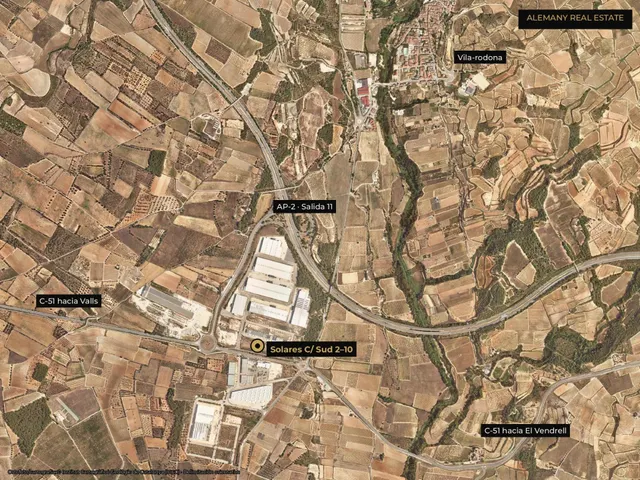 Suelo industrial urbanizado con fachada a la C-51 · 19.255 m2 en Vila-rodona — 12