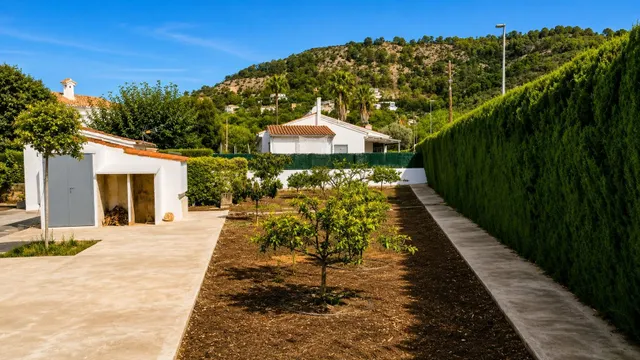 Terreno urbano con vistas a la montaña en Palmanyola – con edificaciones y piscina — 5