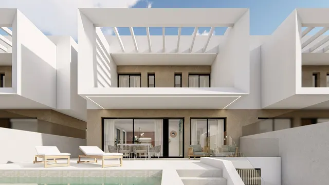 Villas adosadas y pareadas de nueva construcción en Dolores, Alicante — 5