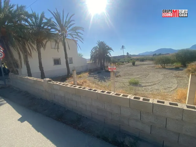 Parcela urbana en Mahoya (Abanilla). Murcia – 1.442 m2 — 13