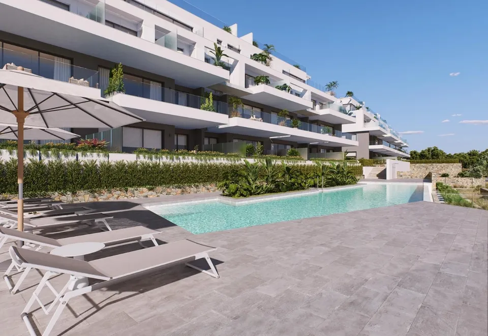 Lujosos apartamentos modernos de 3 dormitorios en un golf resort