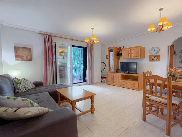 Parquemar! Exclusivo y Único, apartamento tipo bungalow con Colosal Terraza privada en urbanización privilegiada con preciosa piscina comunitaria (400 mts playa) — 16