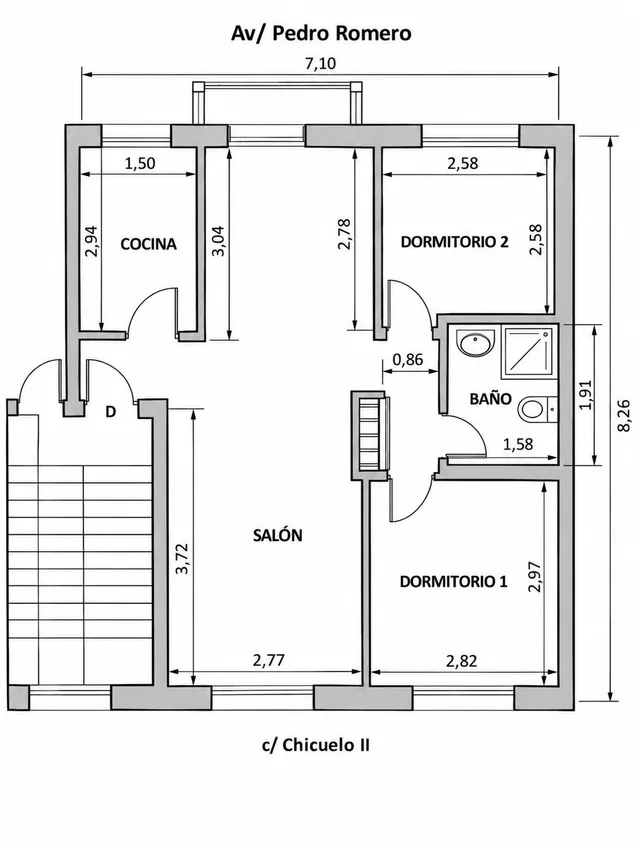 Piso de 2 dormitorios con terraza en San Pablo. ¡Ideal para vivir o invertir! — 19