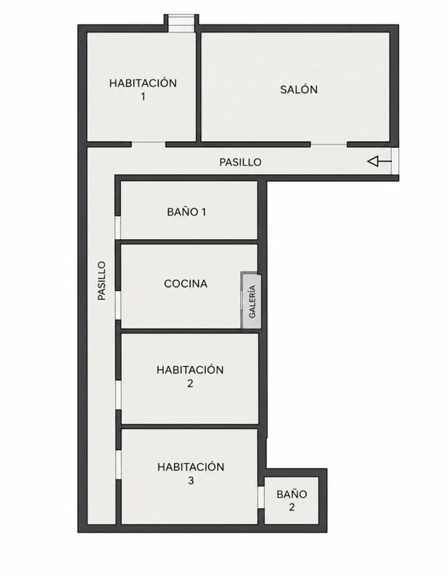 ASCENSOR, 3 habitaciones, 2 BAÑOS, PLAZA DE GARAJE Y TRASTERO Y BALCÓN — 24