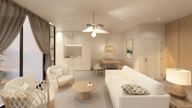 Ático 2 habitaciones 110m² en venta - Pueblo — 41