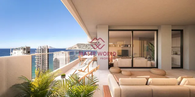 ÁTICOS DE LUJO DE OBRA NUEVA CON VISTAS AL MAR EN CALPE — 4