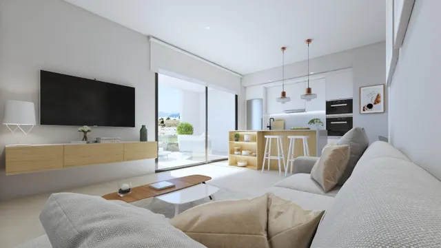 Apartamento de 2 dormitorios a la venta en el campo de Golf de Condado de Alhama — 2