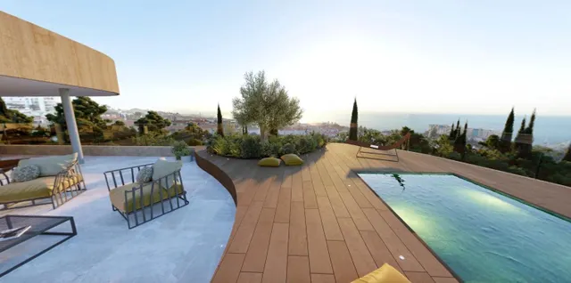SKY PENTHOUSE, CON GRAN TERRAZA CON PRECIOSAS VISTAS AL MAR YA TERMINADAS Y LISTAS PARA ENTREGAR. — 36