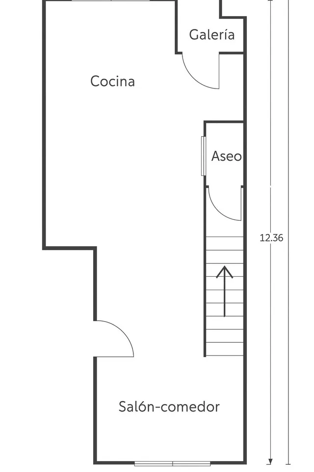 Piso de 2 dormitorios con piscina y garaje junto — 34