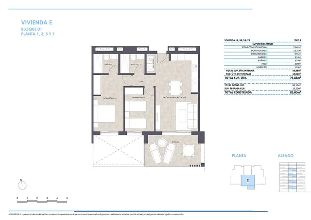 Apartamento 2 habitaciones 85m² en venta - Playa de Fossa-Levante — 30