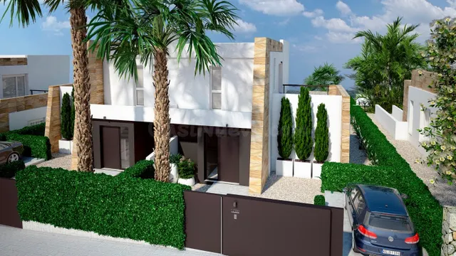 Villa pareada de 3 dormitorios con piscina privada a la vent - foto 2