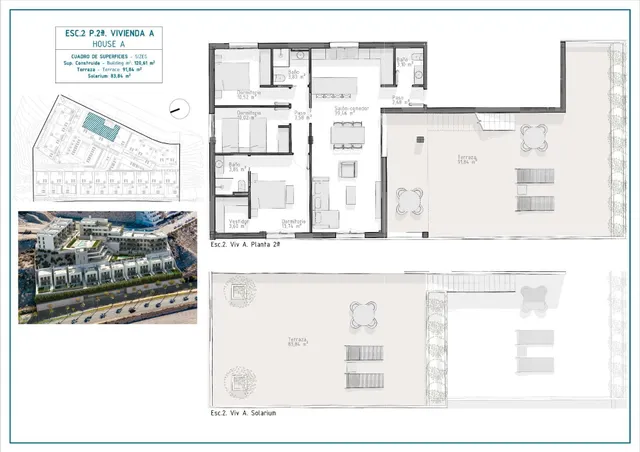Ático 2 habitaciones 74m² en venta - El Hornillo — 8