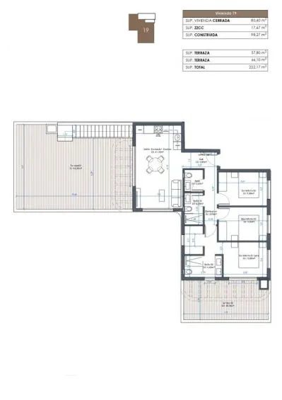 Apartamento 2 habitaciones 81m² en venta - CENTRO — 15