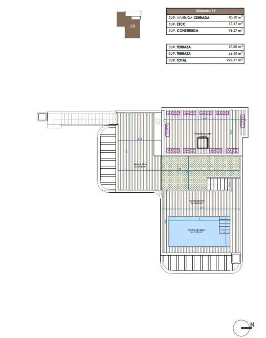 Ático 3 habitaciones 98m² en venta - CENTRO — 14