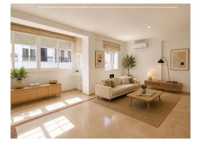 Piso exterior con salón amplio en Los Remedios - foto 5
