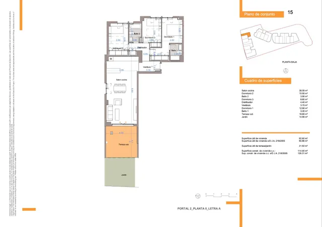 *** APARTAMENTO A LA VENTA FRENTE A LA PLAYA, CON MAGNIFICAS VISTAS AL MAR Y ORIENTADO AL SUROESTE. — 19