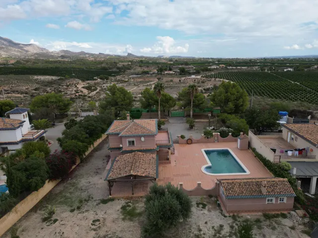 Espectacular chalet con piscina y gran jardín en Albatera — 7
