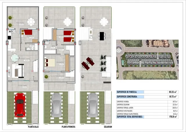 Apartamento 3 habitaciones 90m² en venta - Pueblo 4 — 7