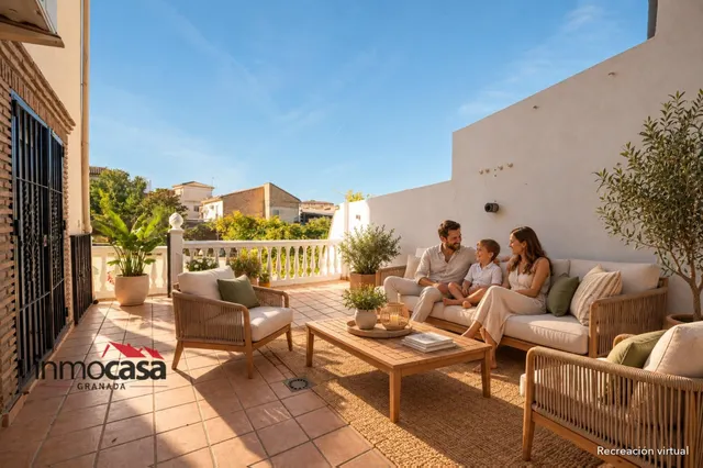 Espectacular vivienda pareada con piscina y amplio patio en Las Gabias (Granada) — 24
