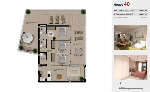 Ático 3 habitaciones 113m² en venta - Avenida del puerto — 16