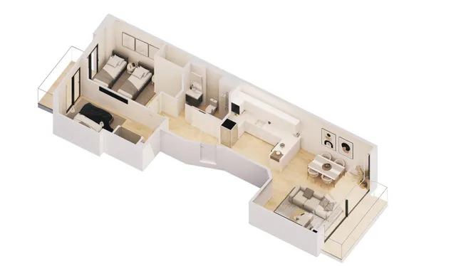 Promoción de Obra Nueva en Primera línea de mar en venta en 