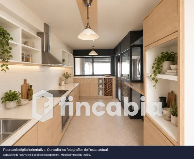 Casa para reformar con patio, balcones y local en Breda - foto 3