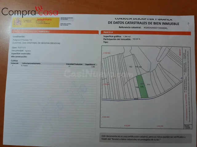 VENTA.-.LOTE DE FINCAS RUSTICAS EN SAN CRISTOBAL-SEGOVIA - foto 5