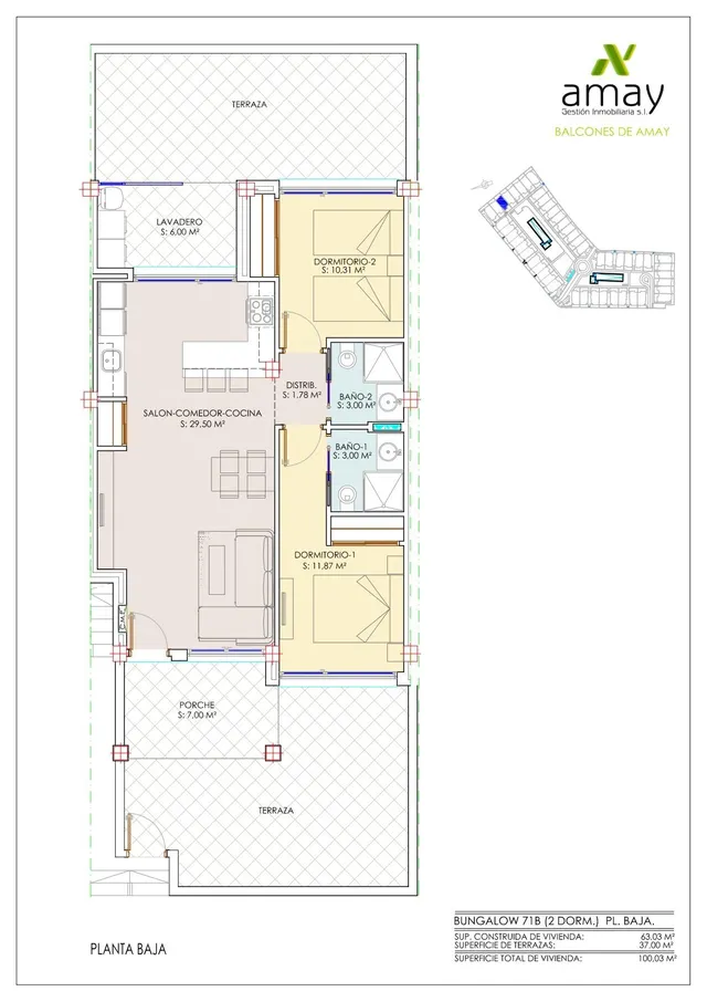 Bungaló planta baja en Balcones de Amay - Torrevieja — 27